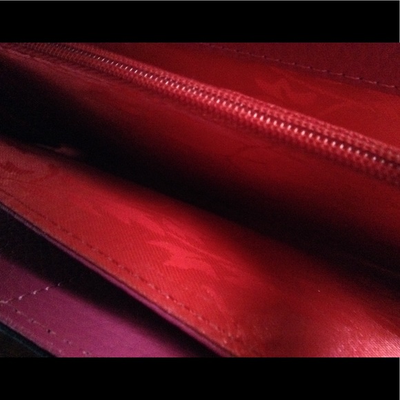 Black faux leather long wallet - Picture 5 of 5